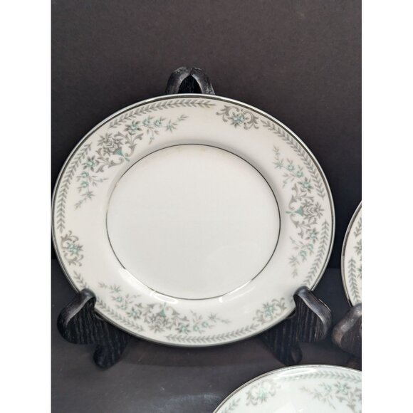 Rose China Japan 3801 Brenda 2 Bread Plate 6 3/8" 1 Berry Bowl 5 1/8" - Picture 1 of 9